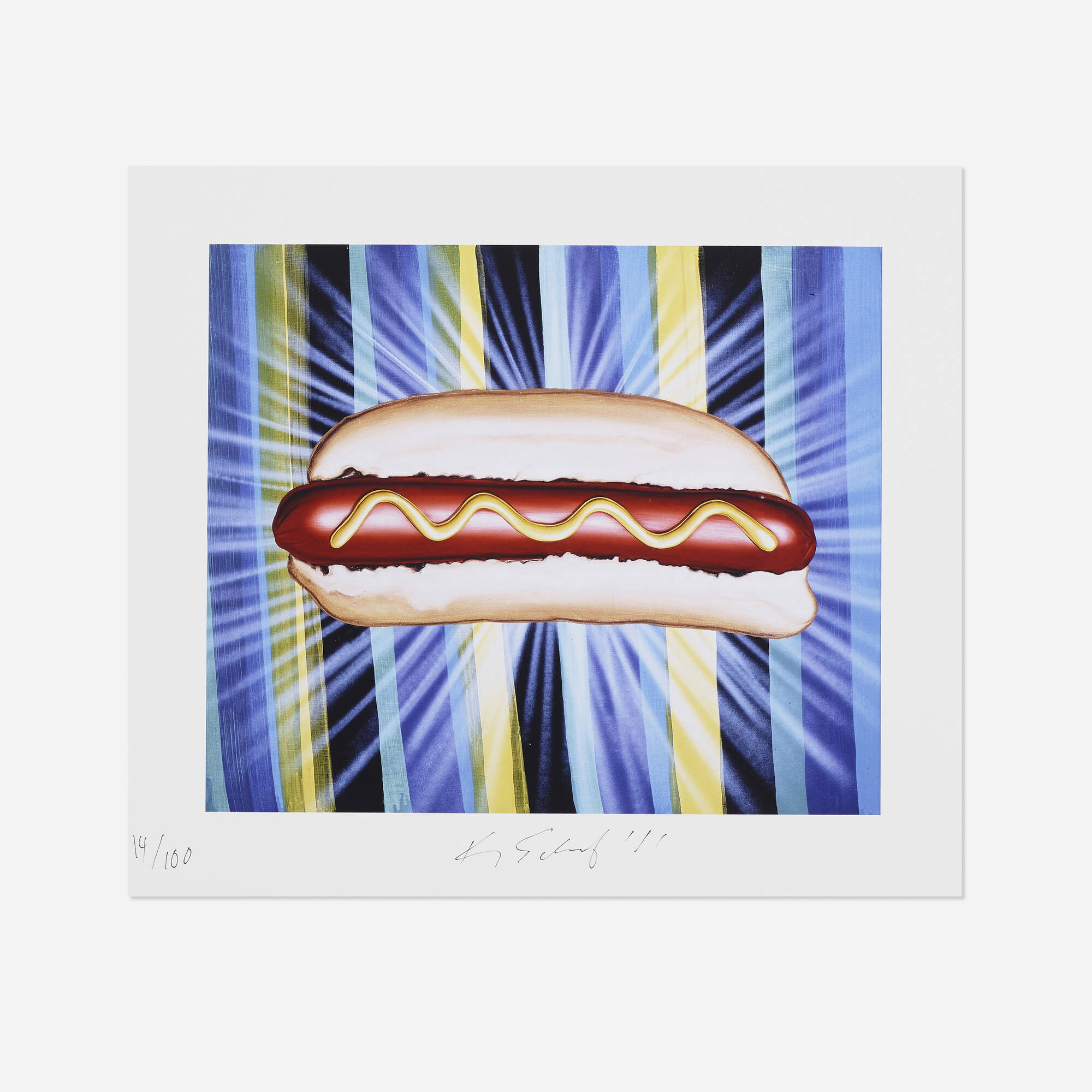 Manifesteren Uil Acrobatiek 103: KENNY SCHARF, The Hot Dog < Art + Design (Online), 16 December 2021 <  Auctions | Los Angeles Modern Auctions (LAMA)