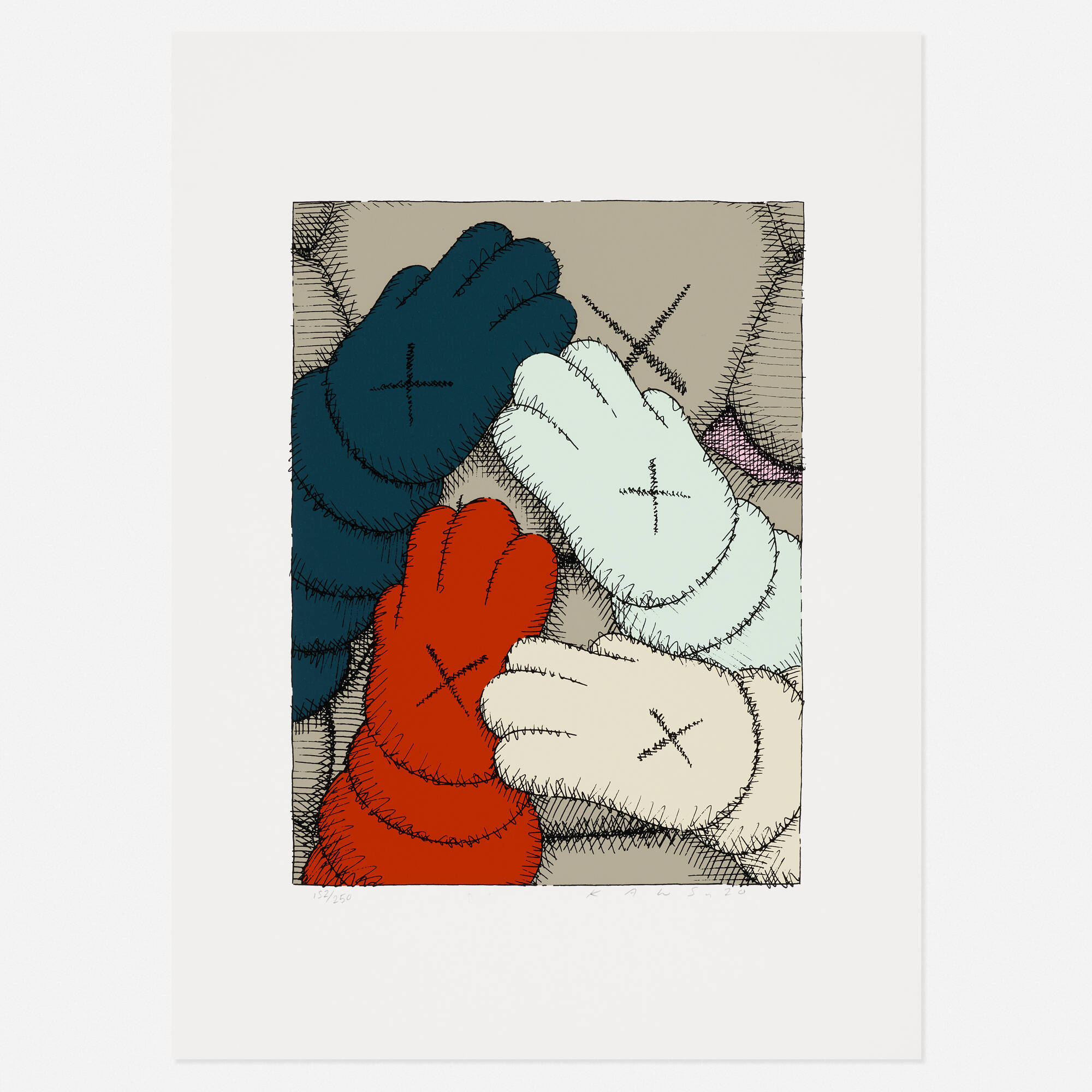 141: KAWS (BRIAN DONNELLY), Untitled (from the Urge portfolio 