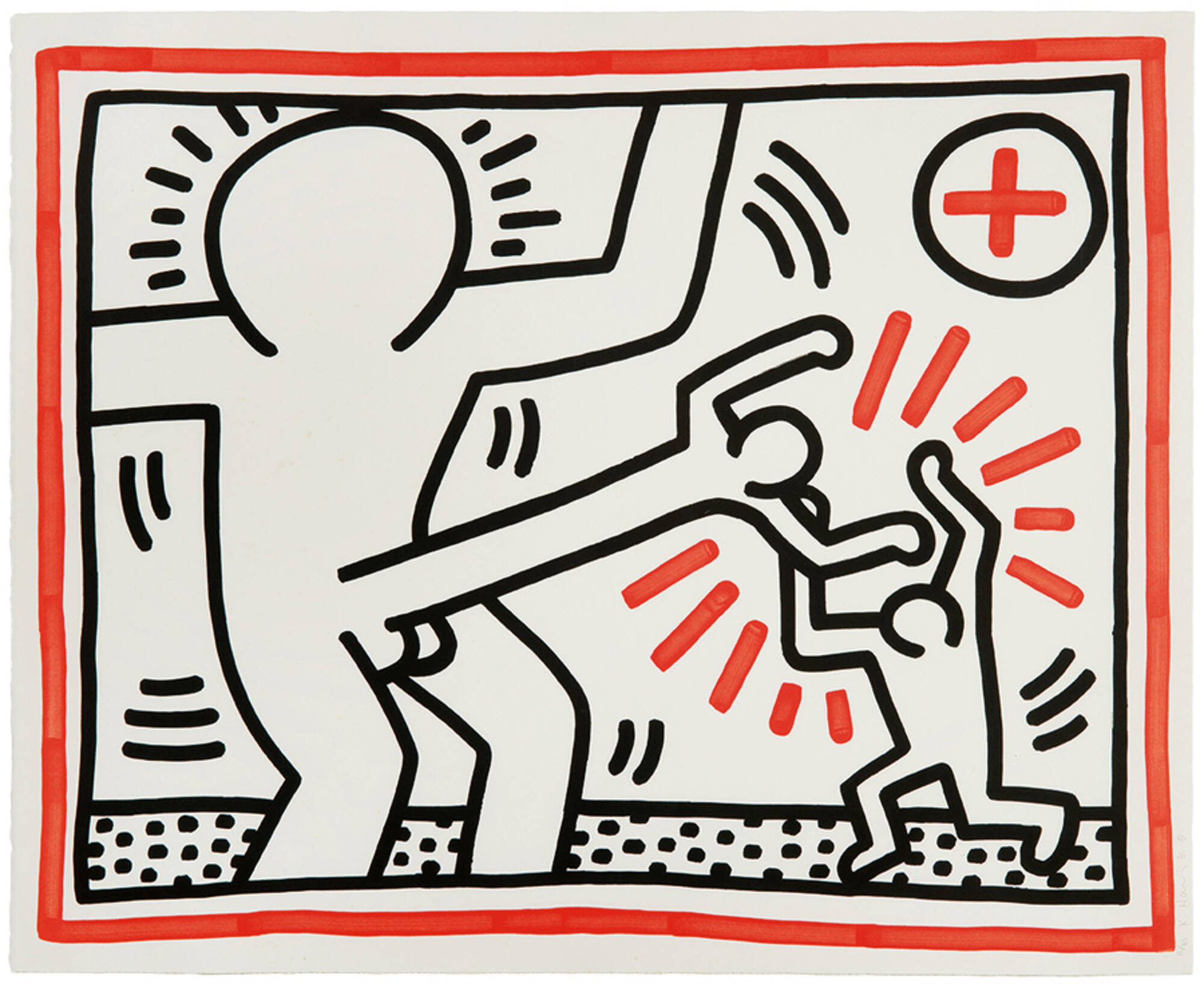 74-keith-haring-untitled-from-three-lithographs